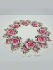 BOUQUET Art rondo салфетки столовые венок из роз 3сл. 32см 12шт